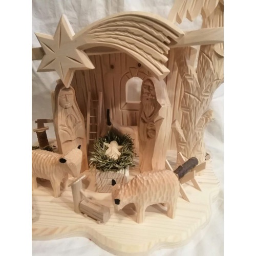 Dřevěný betlém 14D3 - 3