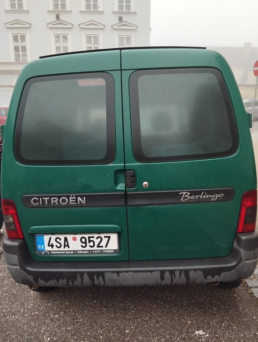 Citroen Berlingo 1, 4 dvoumístný - 3