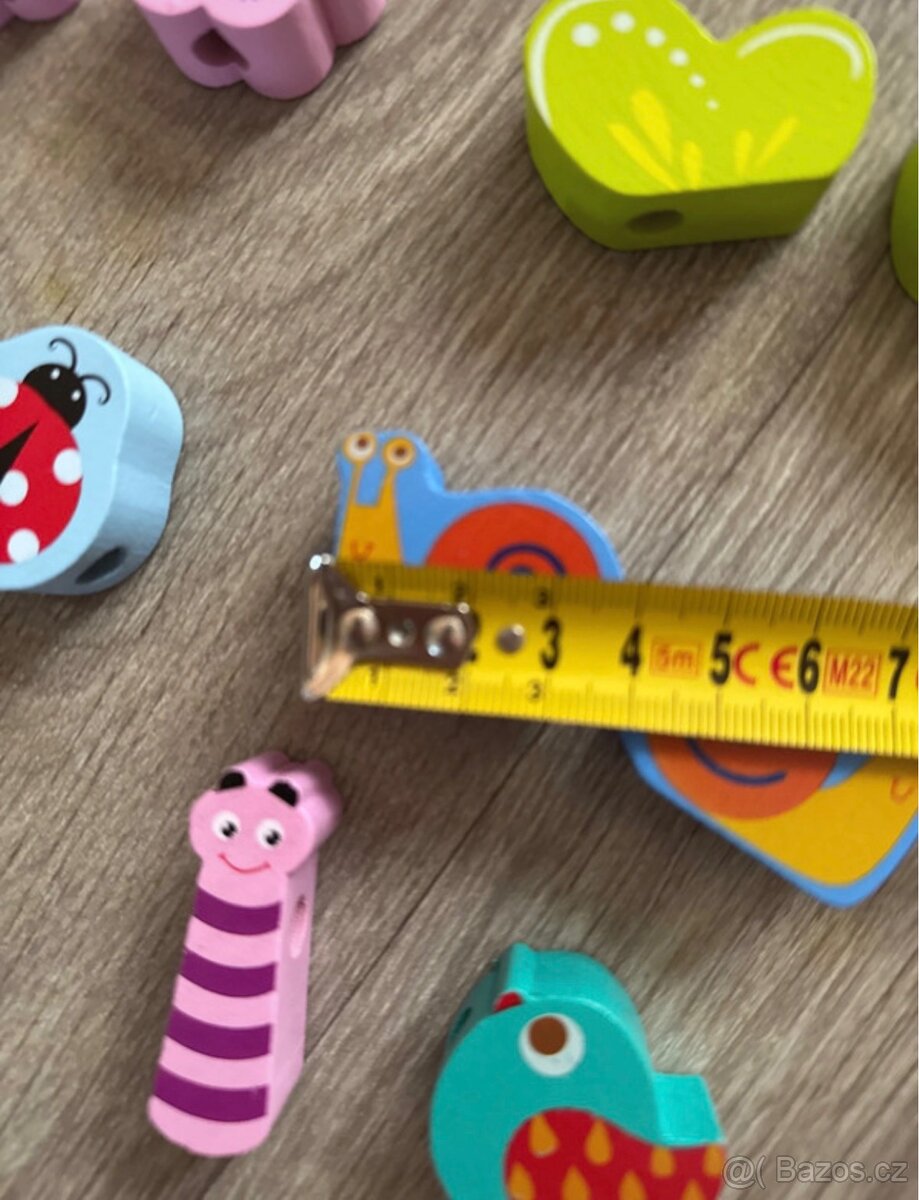 mix navlekaci drevo koralky - 3