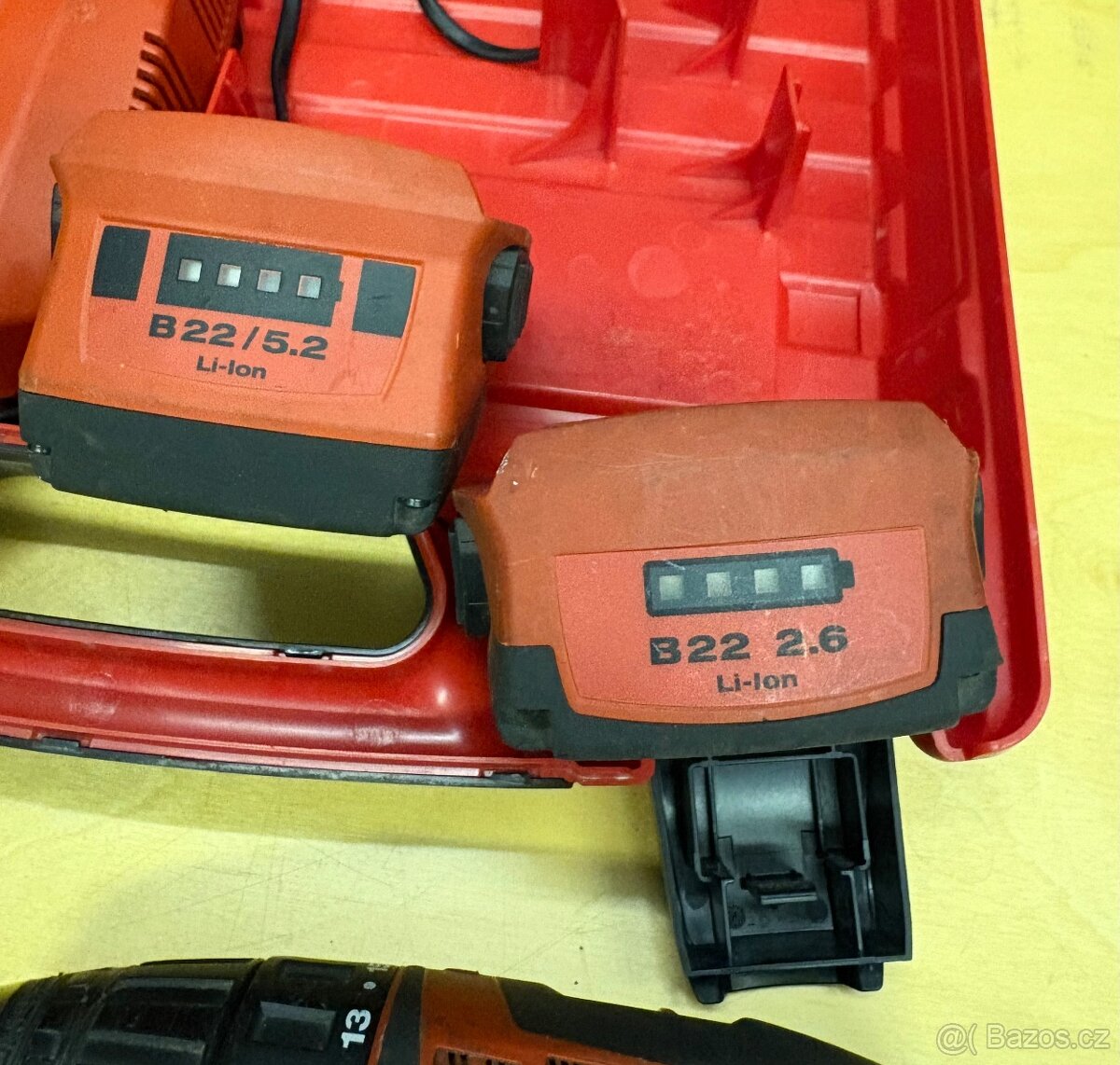 aku vrtací šroubovák HILTI SFC 22-A - 3