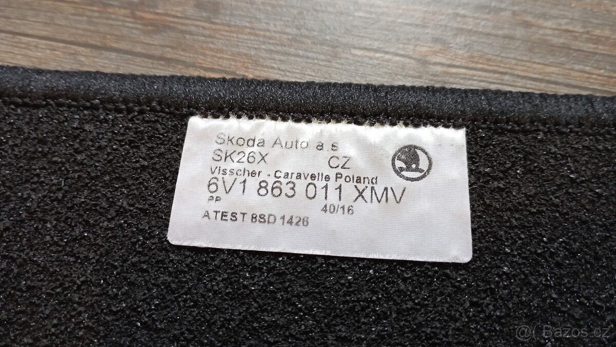 originál koberečky Škoda Fabia III - 3