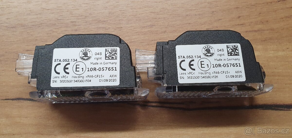 Originální Škoda LED projektory - 3