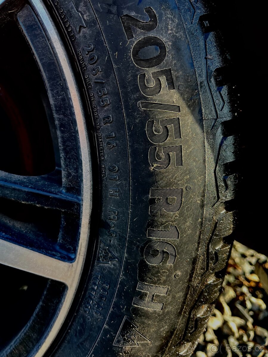 Alu disky 7Jx16 ET50 + pneu - 3