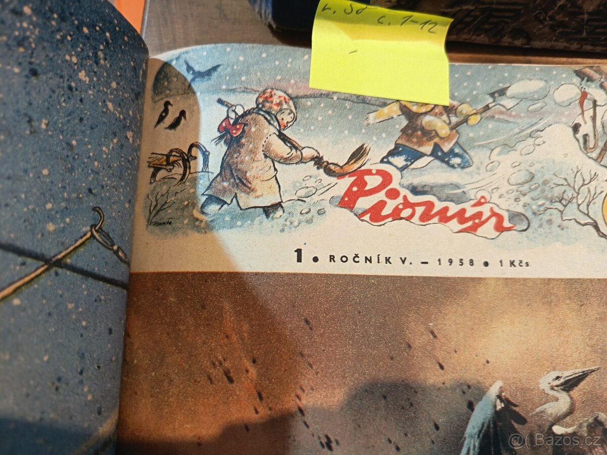 Svázané časopisy Pionýr - 3
