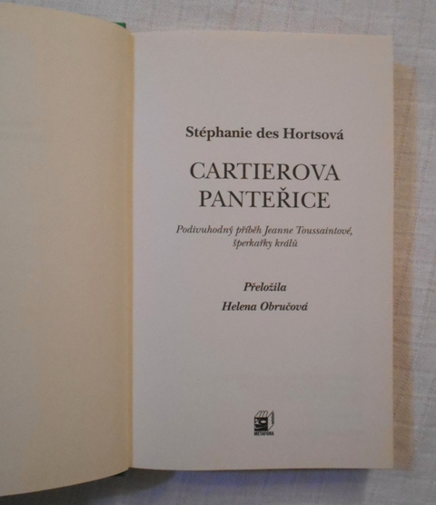 Stéphanie des Hortsová - Cartierova panteřice - 2015 - 3