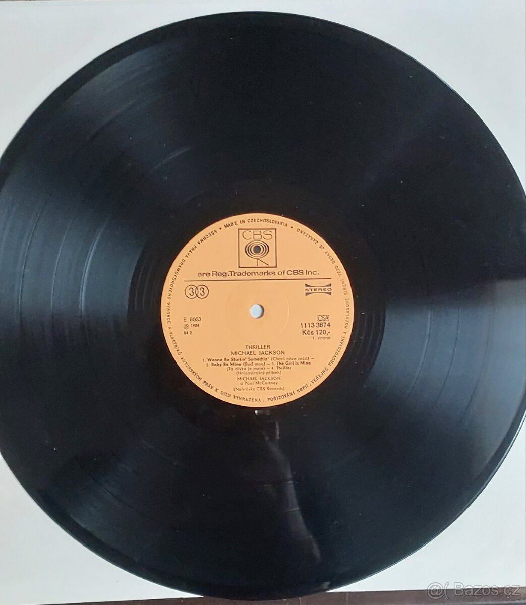 Michael Jackson Thriller LP - 3