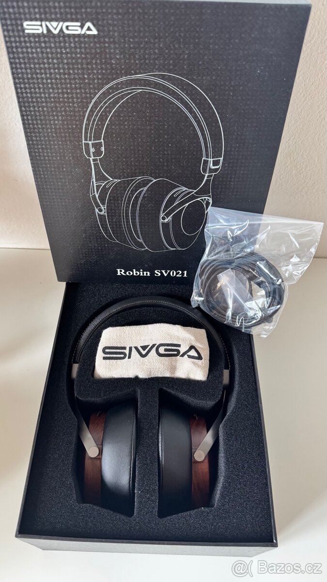 Sluchátka - okolo uší, uzavřená konstrukce Sivga SV021 - 3