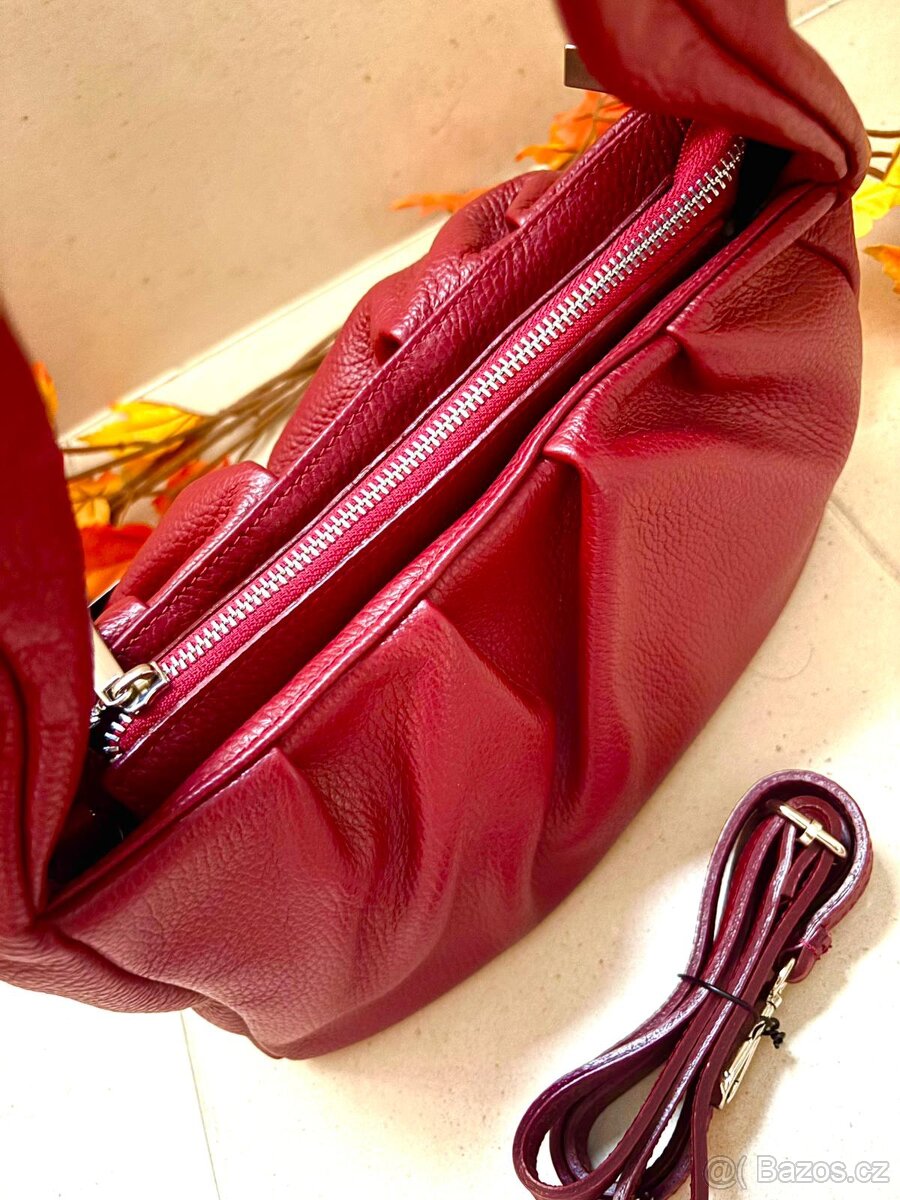 BLAIRE NOVÁ kožená kabelka do ruky, crossbody - 3