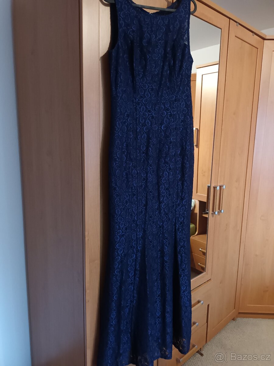 Dlouhé společenské šaty vel.38-40 - 3