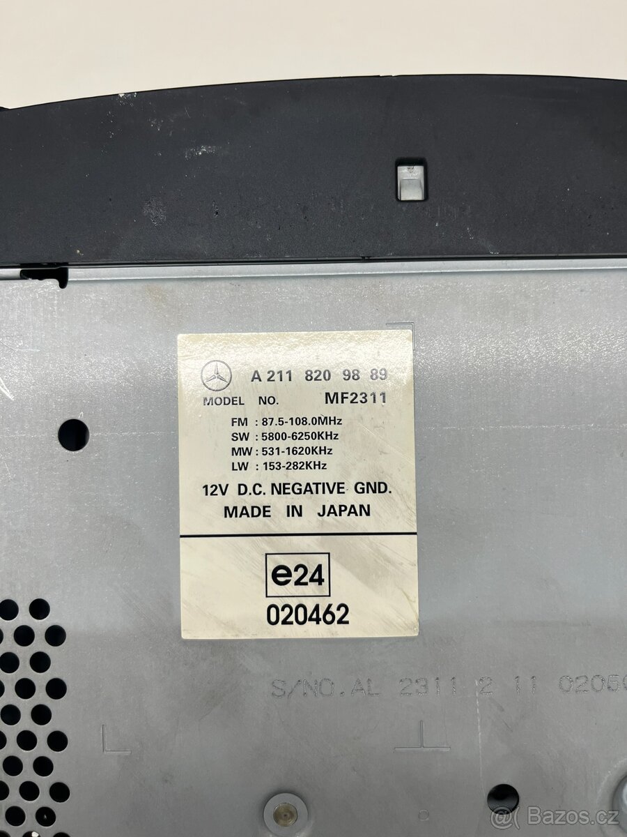 //Rádio Mercedes-Benz E W211 CD// - 3