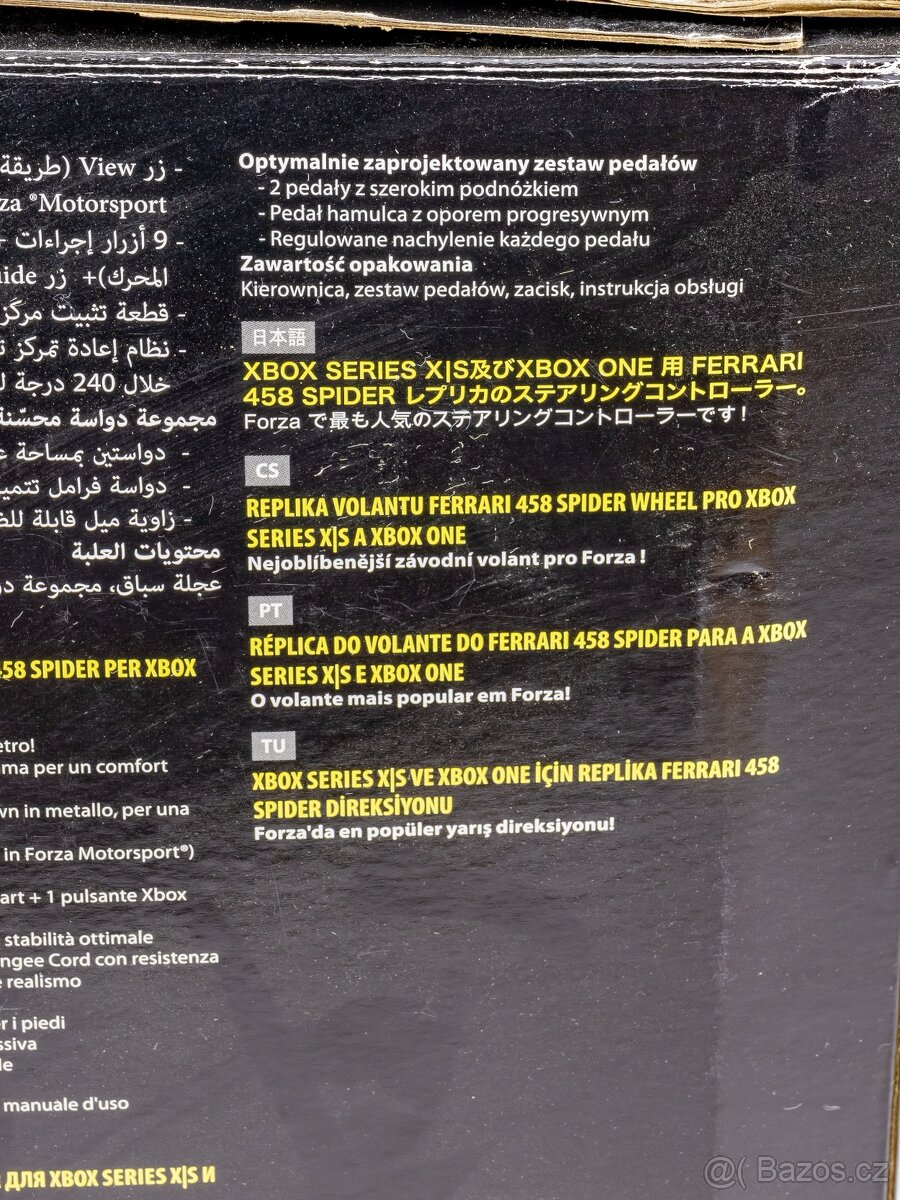 Volant Thrustmaster Ferrari 458 Spider (Xbox One až One X) - 3