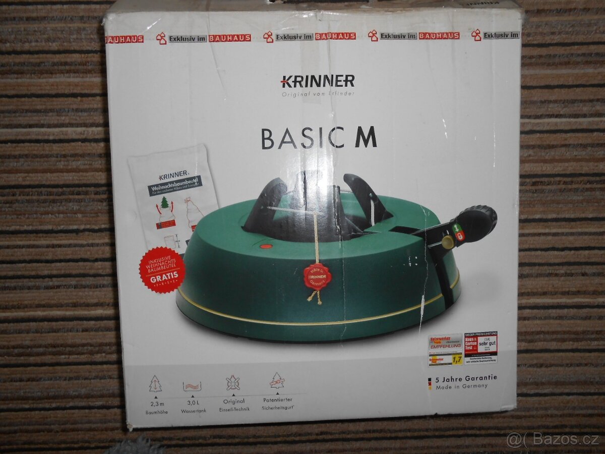 Stojánek na vánoční strom KRINNER BASIC-M -použitý-zachovalý - 3