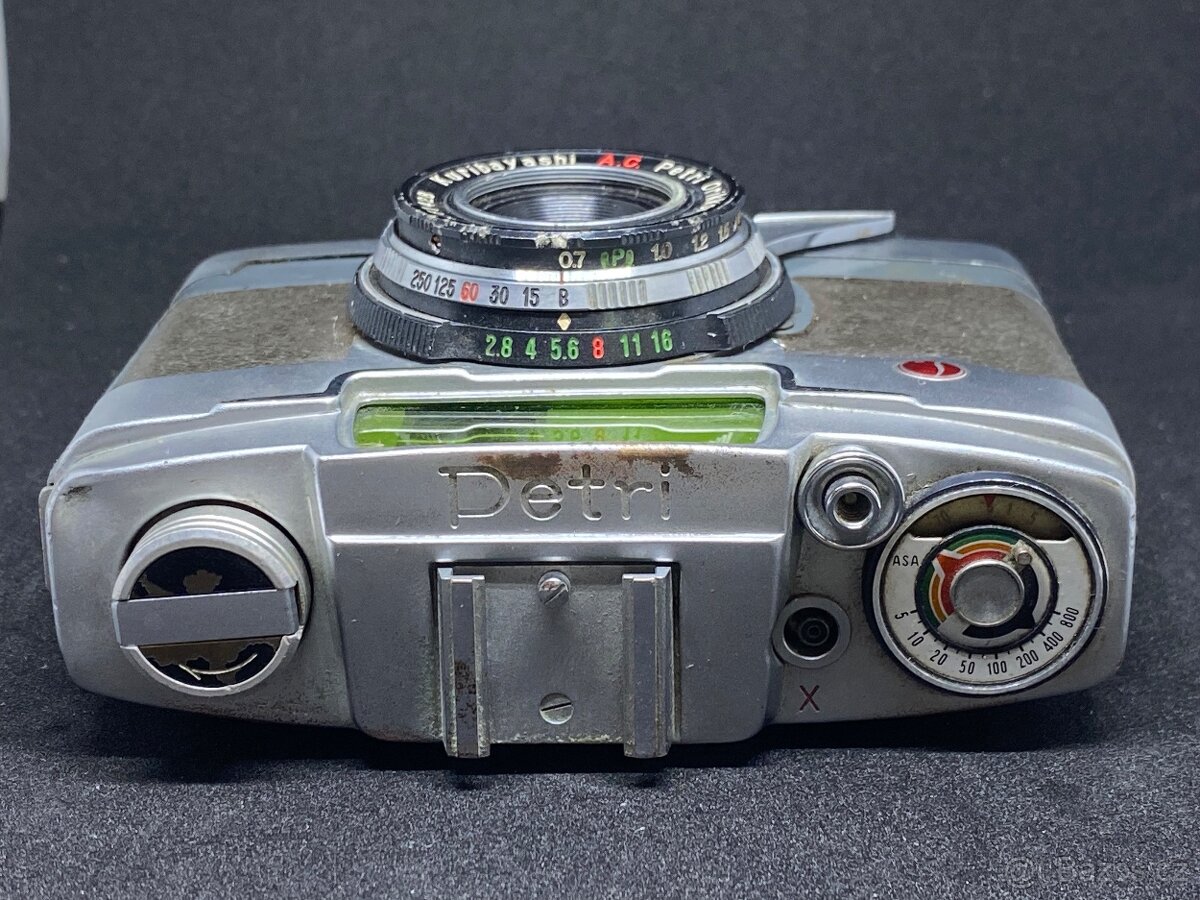 PETRI Half Frame fotoaparát s objektivem Kuribayashi Orikor - 3