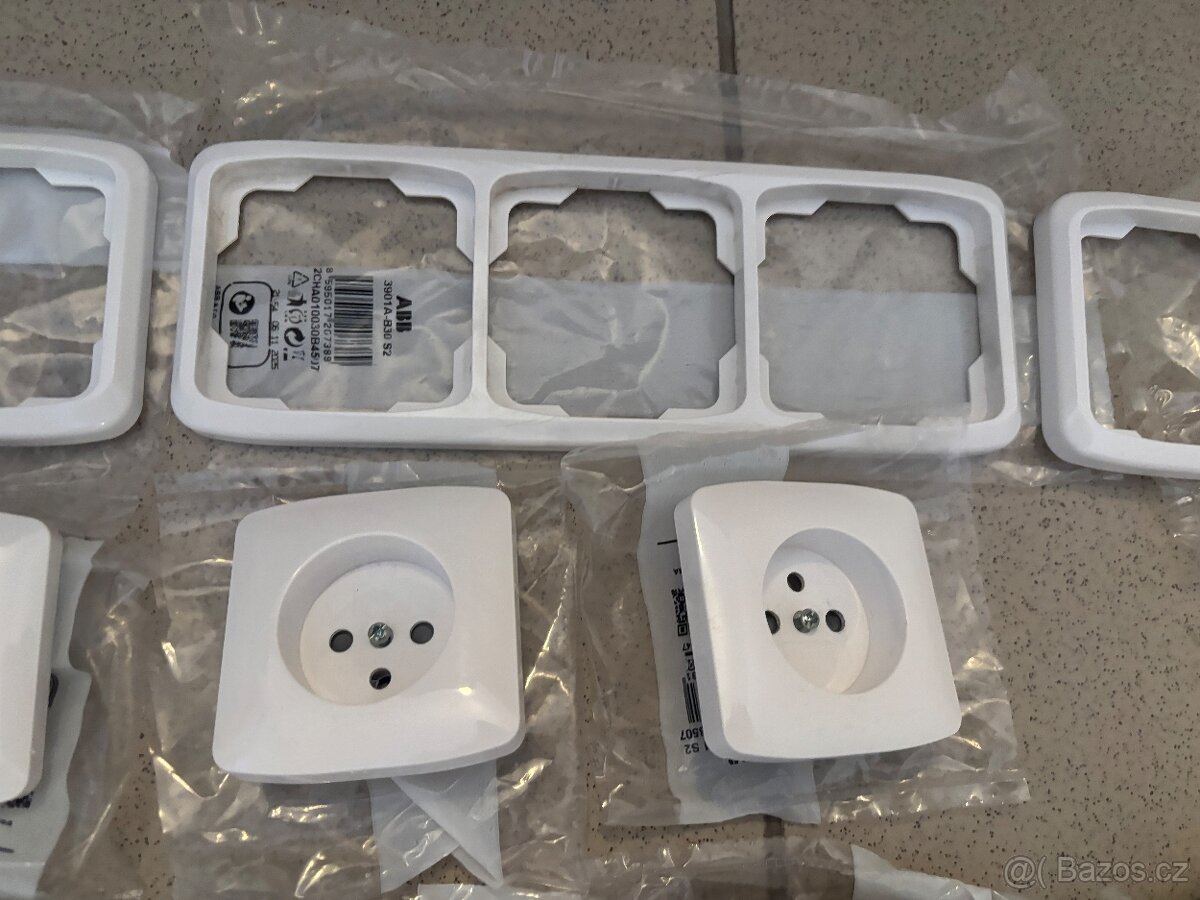 Vypínače a zásuvky ABB Tango - 3