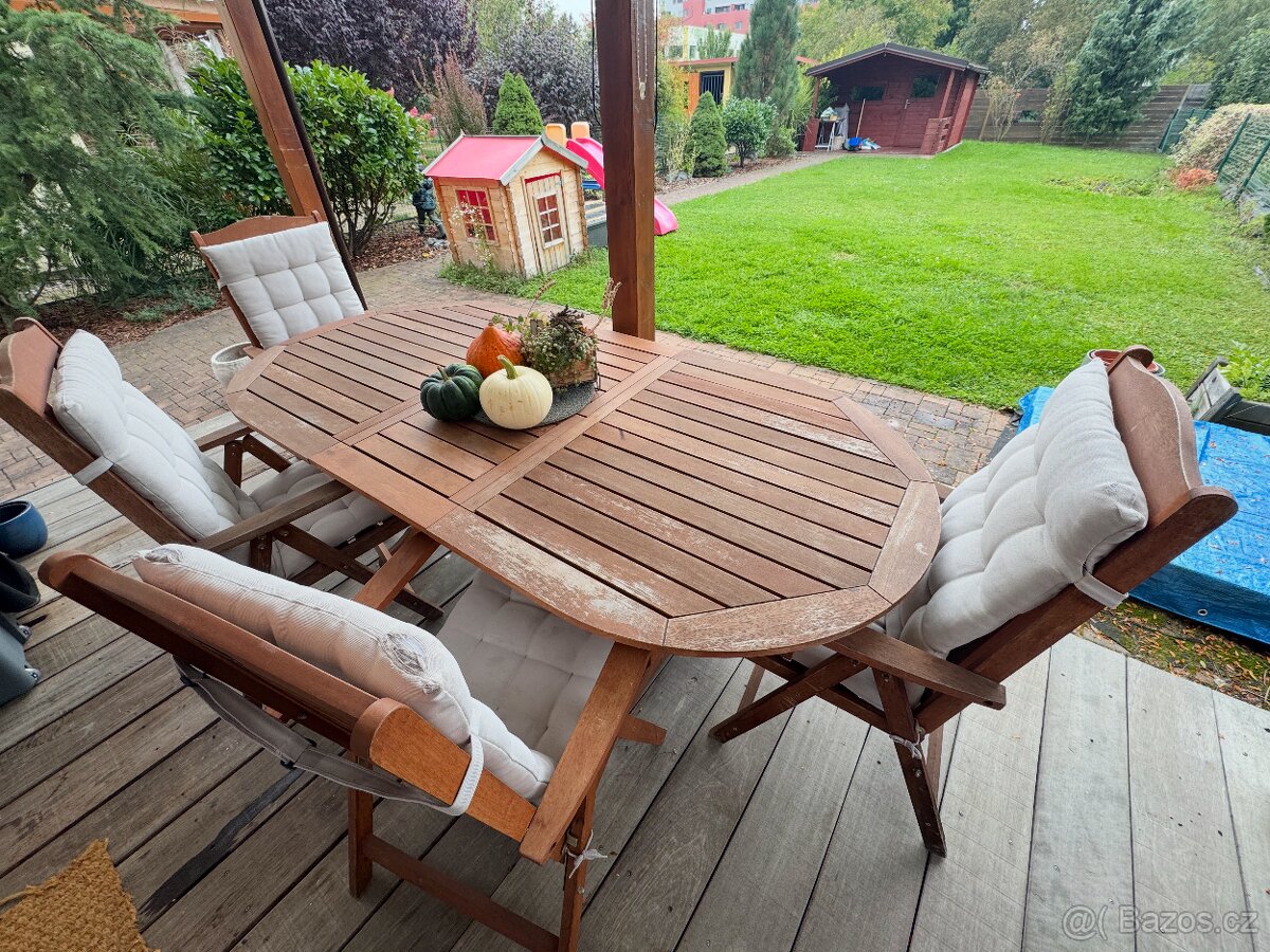 Venkovní set z teaku značky Hecht - 3
