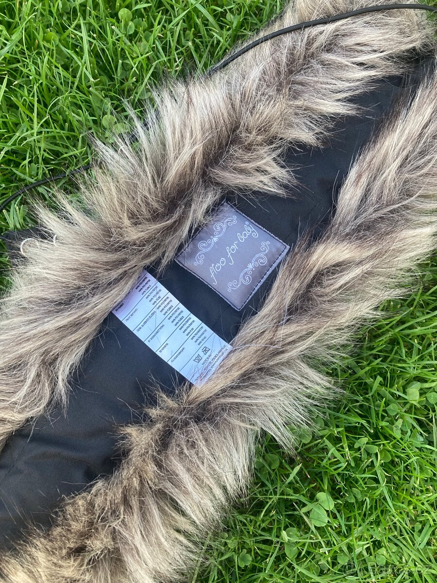 Kožich, kožešina na kočárek - 3