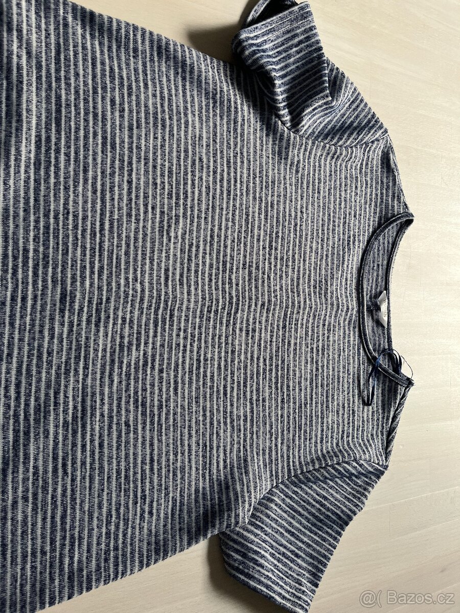 Letní proužkované šat vel M - 3