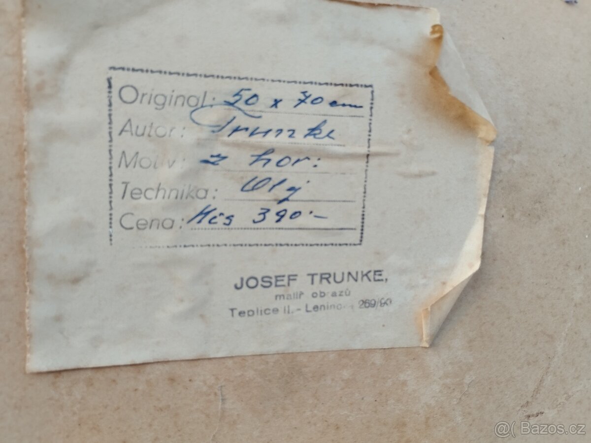 Josef Trunke obraz - 3
