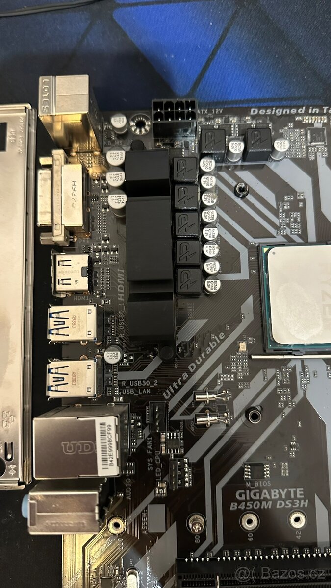 B450M DS3H + Ryzen 5 2400G (4C/8T) - 3
