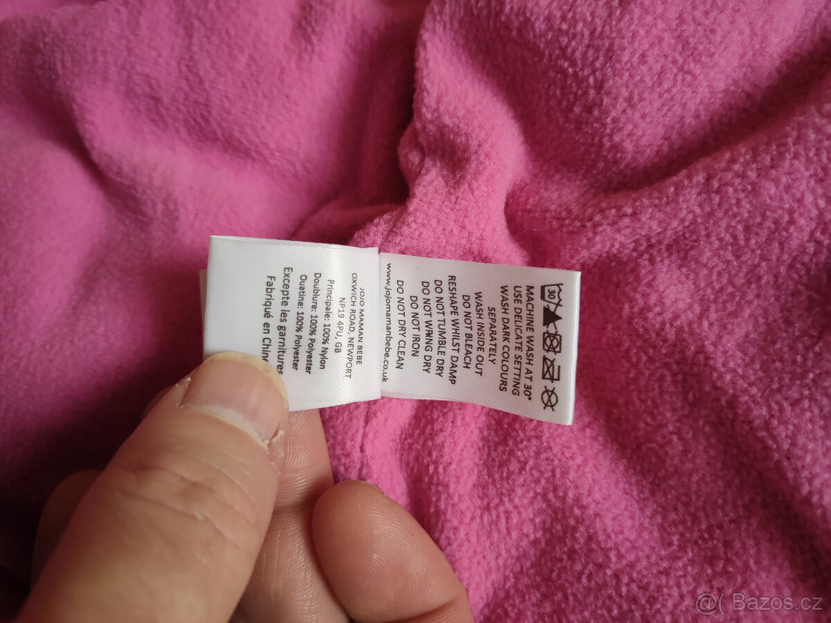 Dětská zateplená vesta, 4 – 5 let - 3