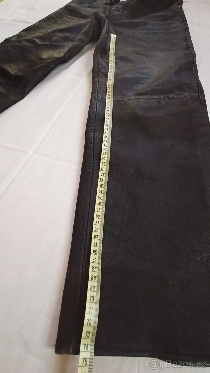 Dámské kožené moto kalhoty - 3