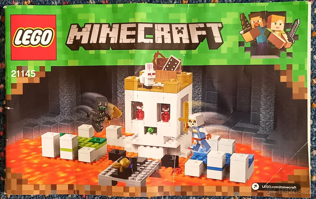 Lego Minecraft 21145 - The Skull Arena. - 3