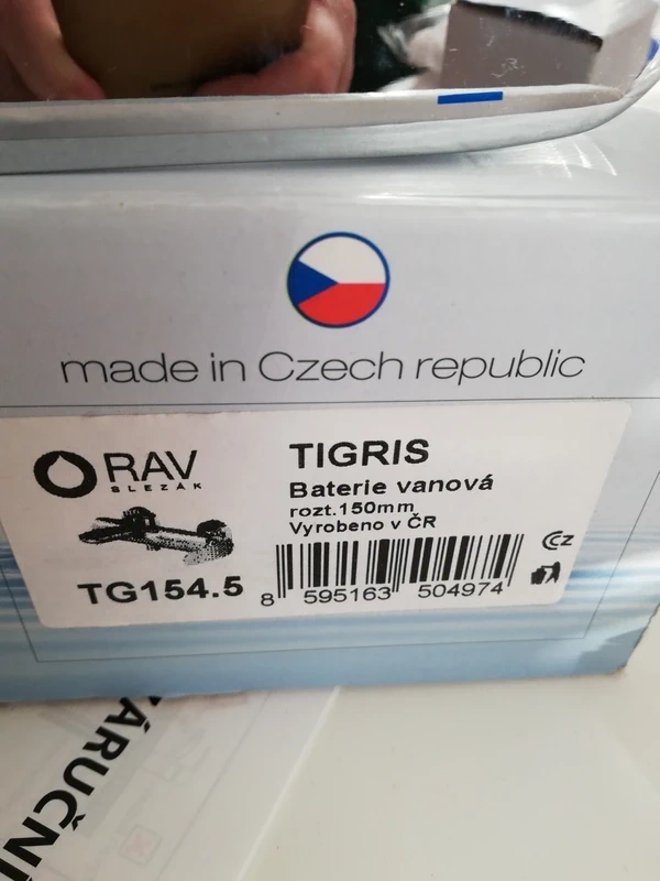 Vodovodní baterie koupelnová - 3