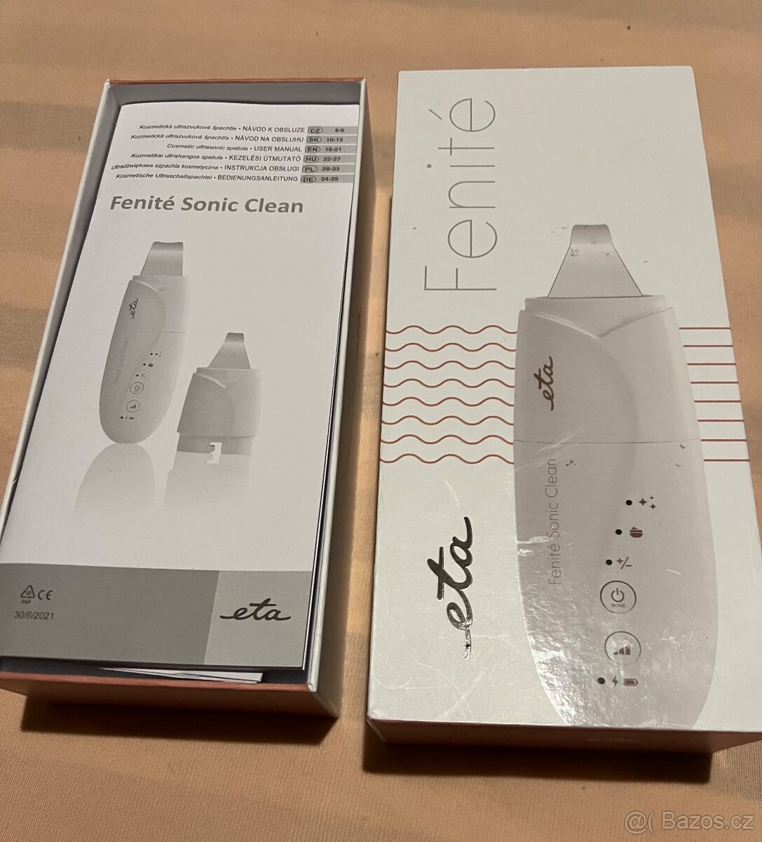 Kosmetická ultrazvuková špachtle ETA Fenité - 3
