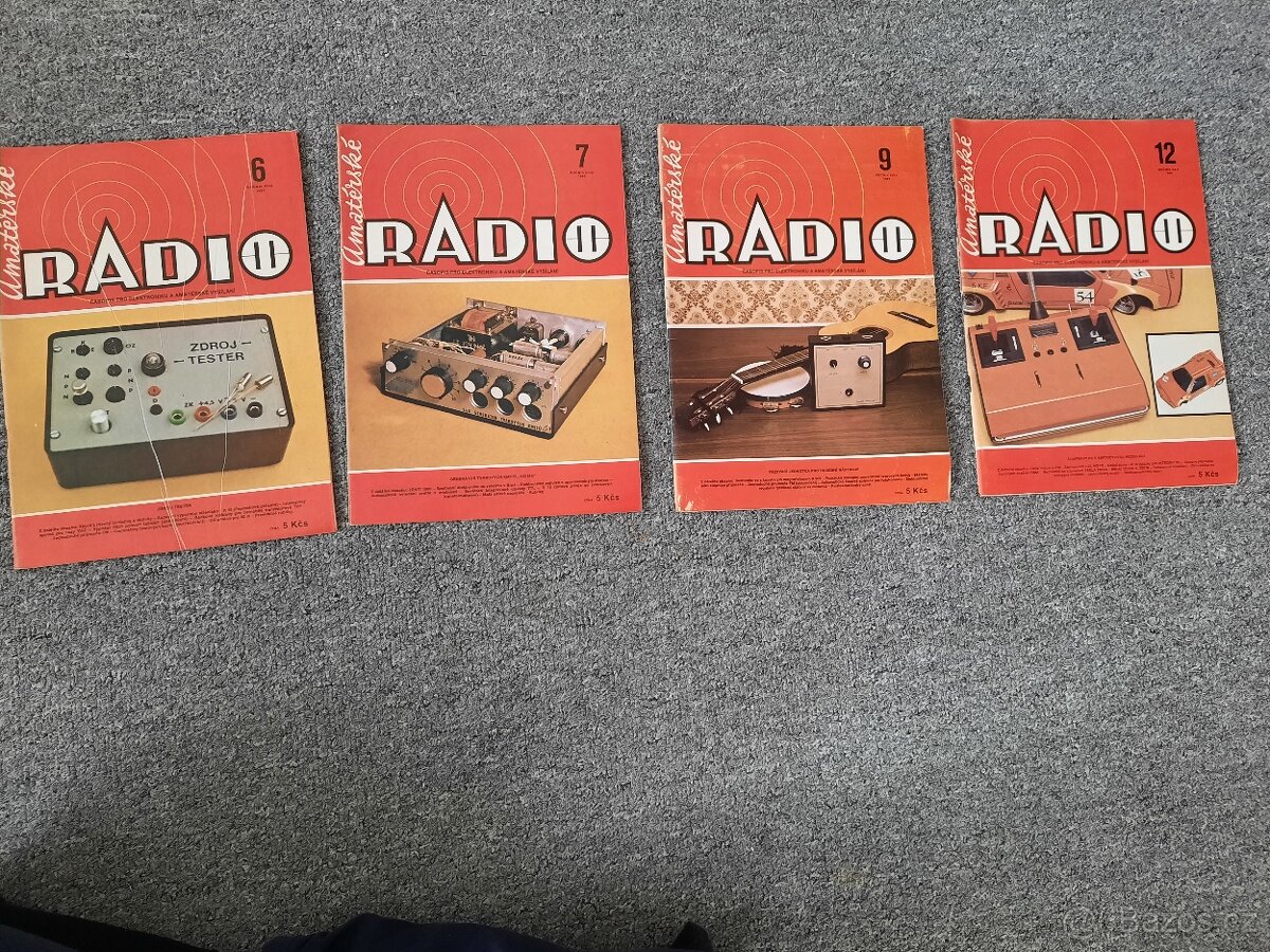 Amatérské rádio časopisy stará čísla 1962 - 1983 - 3