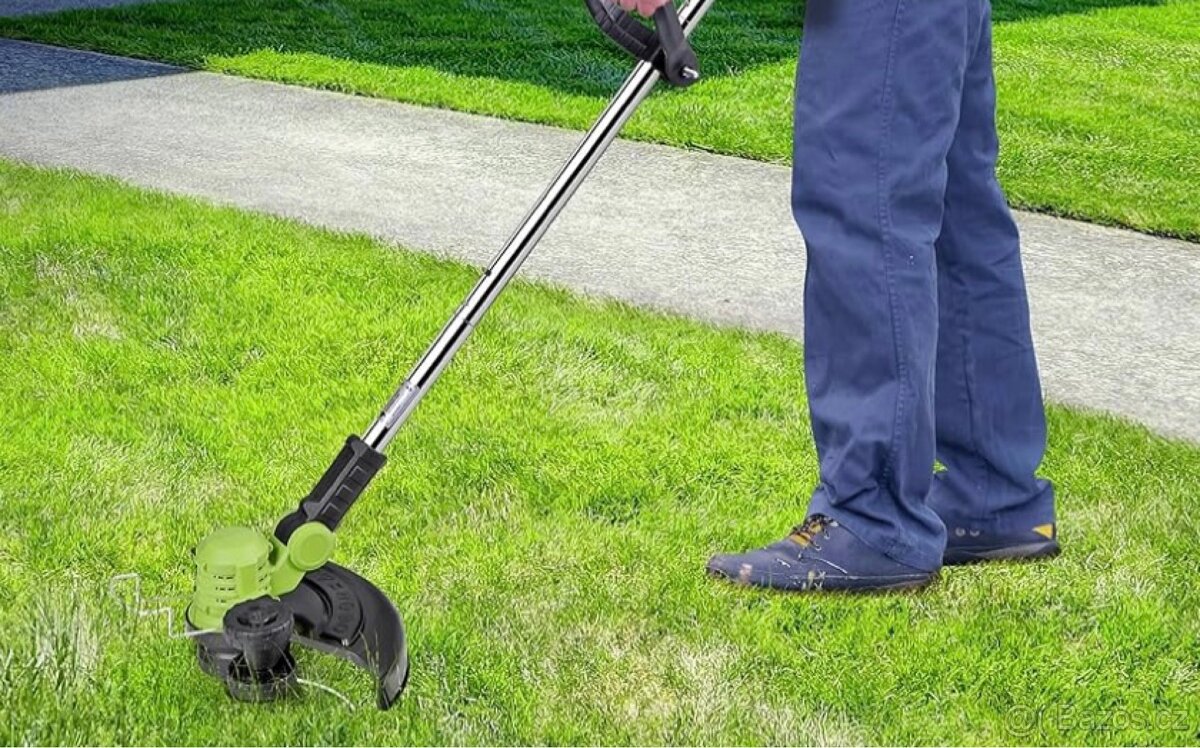 🌿 Aku vyžínač / křovinořez 3v1 – bezdrátový, 2× 21V baterie - 3