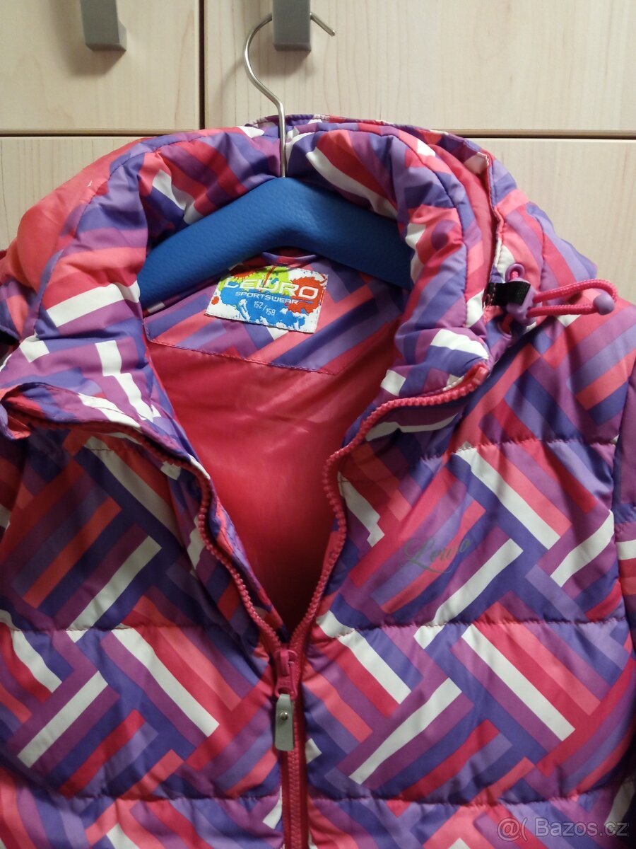 Dívčí zimní bunda 153-158 - 3