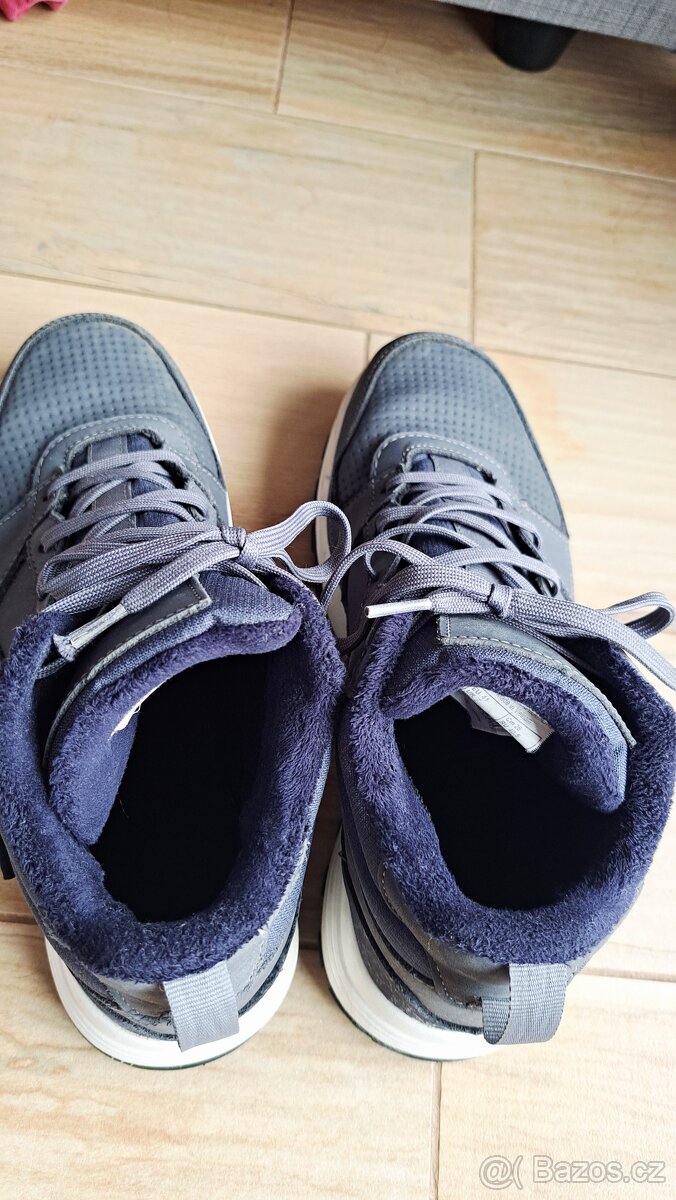 TOP STAV - Pánské zimní nepromokavé kožené boty - vel. 41 - 3