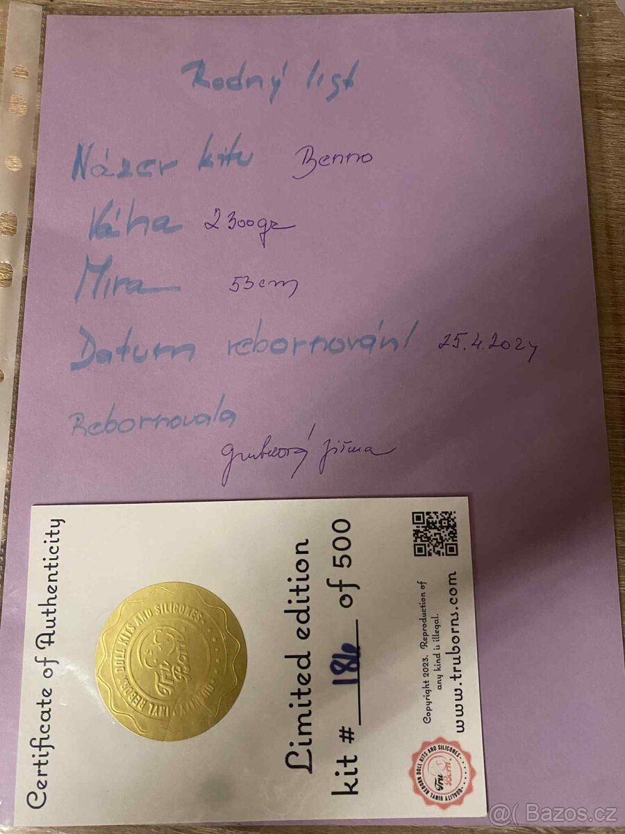 Reborn panenka, příslušenství a oblečky - 3