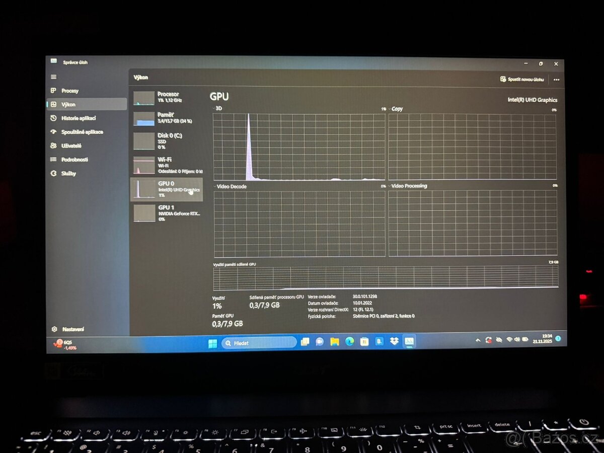 Acer Aspire 7 A715-76G-56CP – i5, RTX 3050, 16GB RAM, 1TB - 3