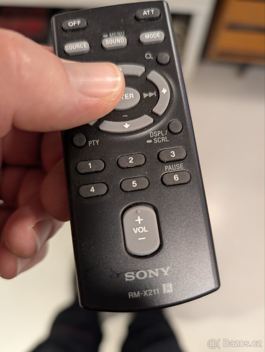 Ovladač autorádia Sony RM-X211 - 3