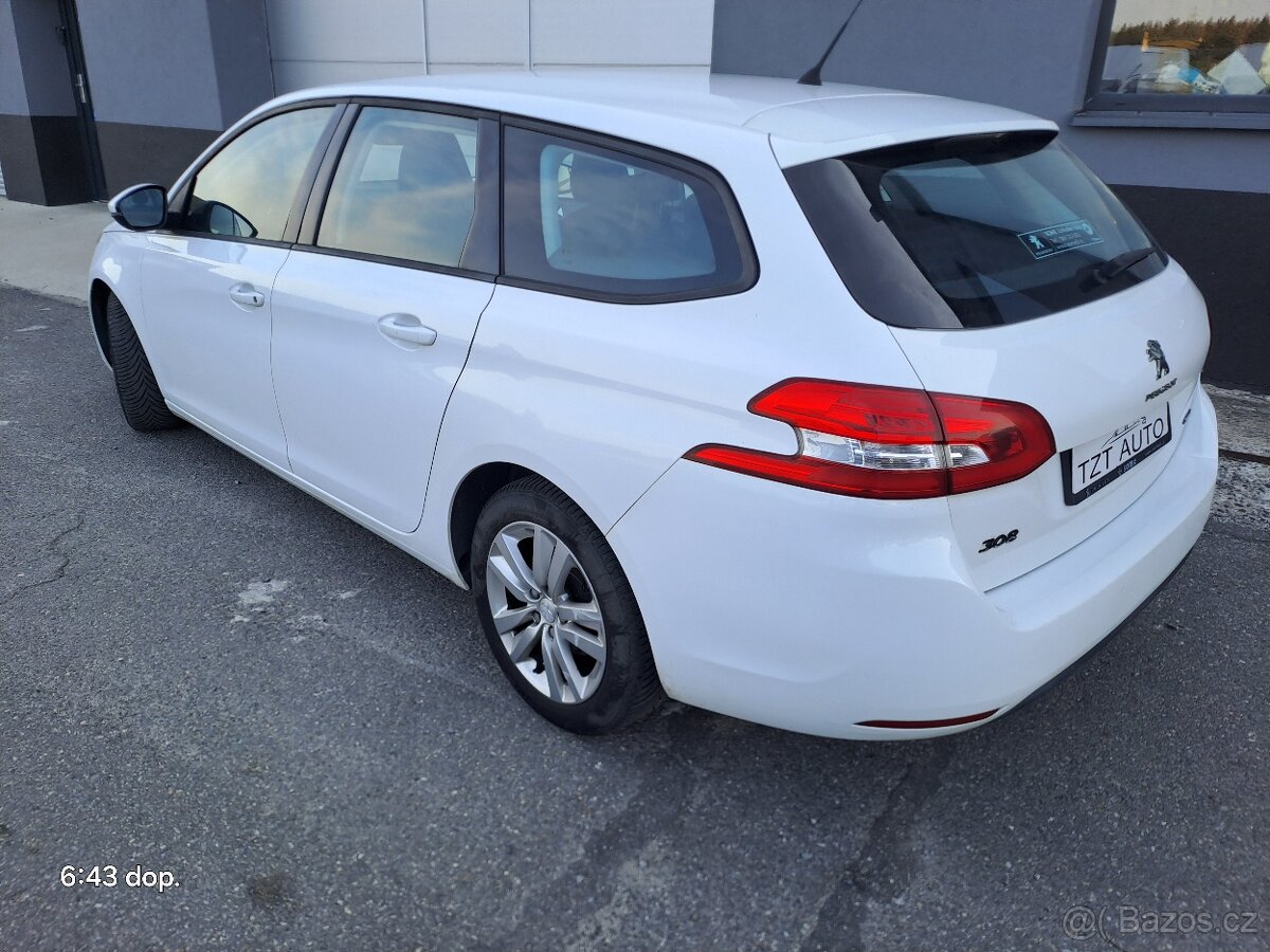 PEUGEOT 308 SW 1.6HDi combi r.16 170000km ČR, VELMI PĚKNÝ - 3