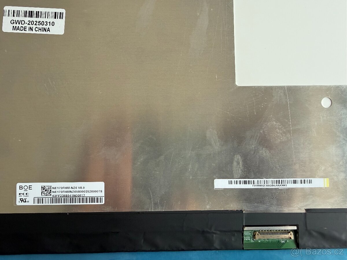 display BOE NE173FHM-NZ6 17.3 IPS 1920x1080 40pin Slim 360hz - 3