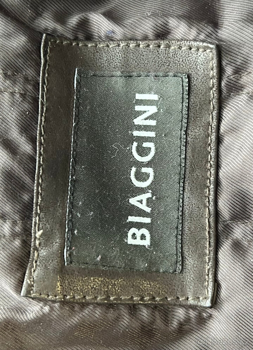 Bunda kožená z vepřovice -pánská - 3