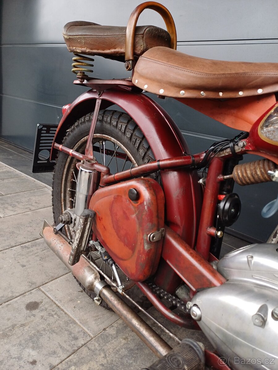 ČZ 125c původní s TP - 3