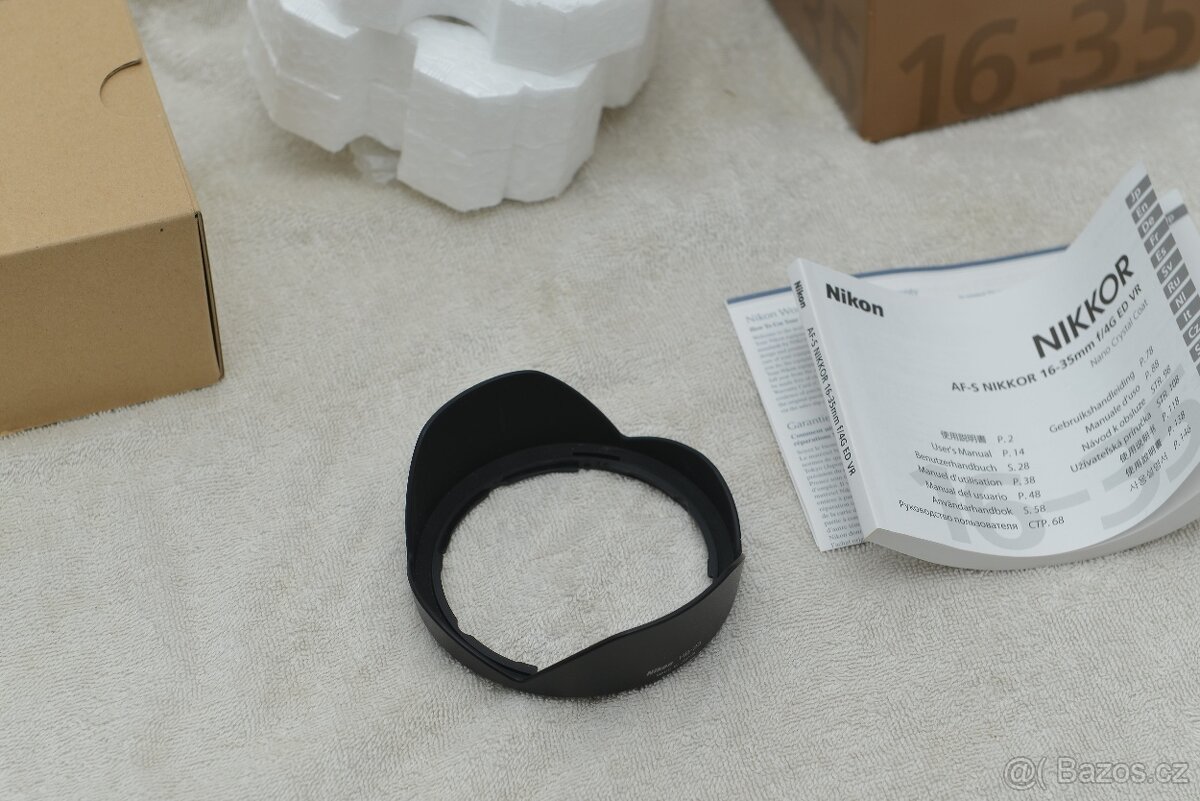 Nová clona vč. krabičky k objektivu - 3