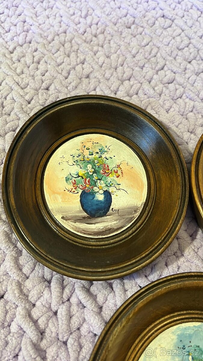 Sada tří malovaných obrázků - 3