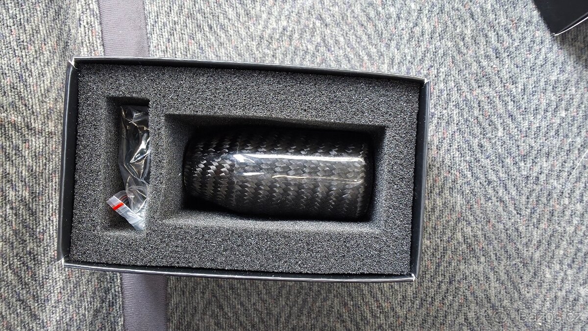 Hlavice řadicí páky karbon - 3