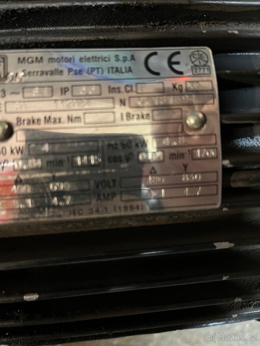 Elektromotor přírubový - 3