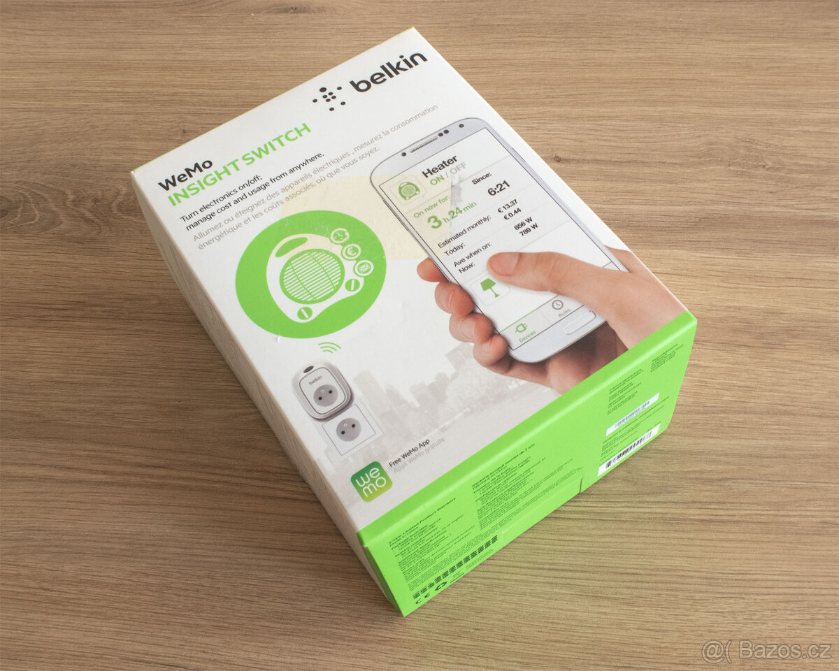 Belkin WeMo Insight Switch, Wifi Zásuvka - 3