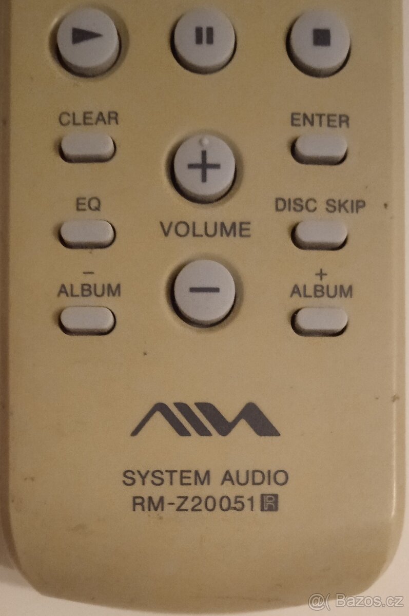 AIWA - dálkový ovladač - 3