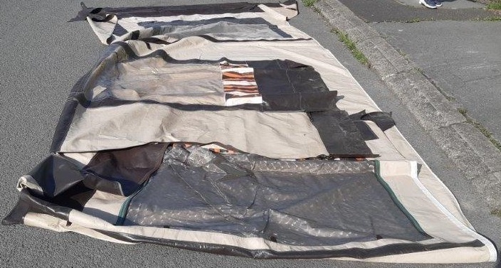 Stanová předsíň pro karavan cca 3,5m - 3