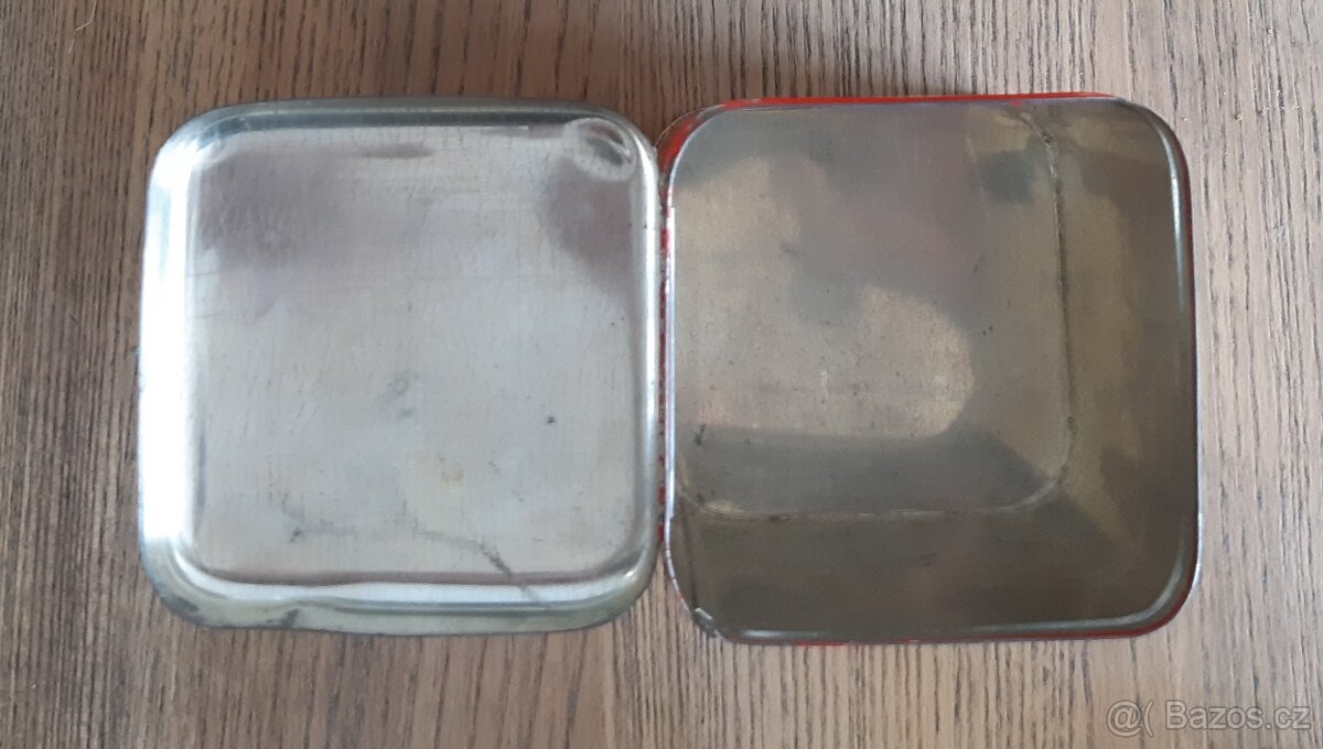 staré plechové krabičky, čaj káva kakao /SLEVA/ - 3