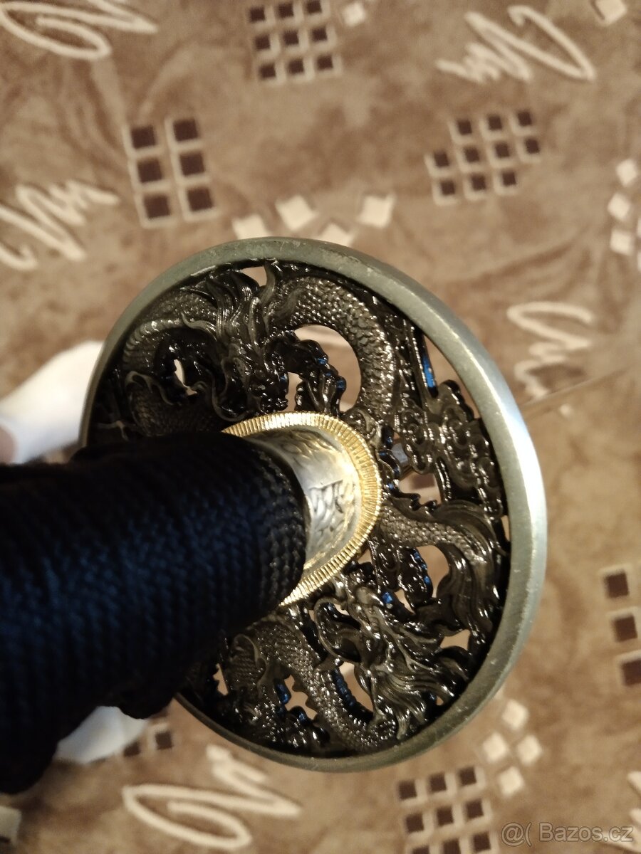 Katana Arare čepel z uhlíkové oceli T-10 - 3