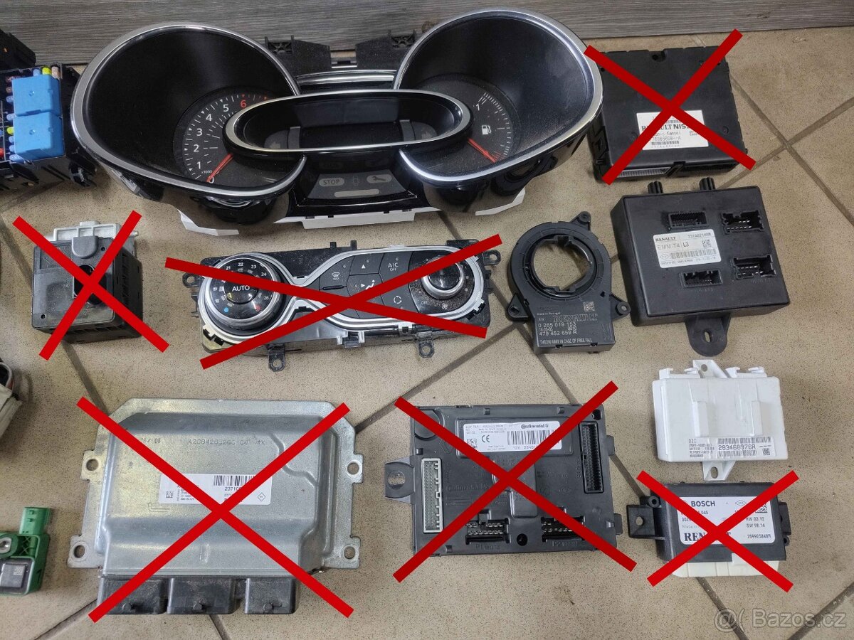 Clio IV - el. díly (jednotky, páčky, ...) - 3