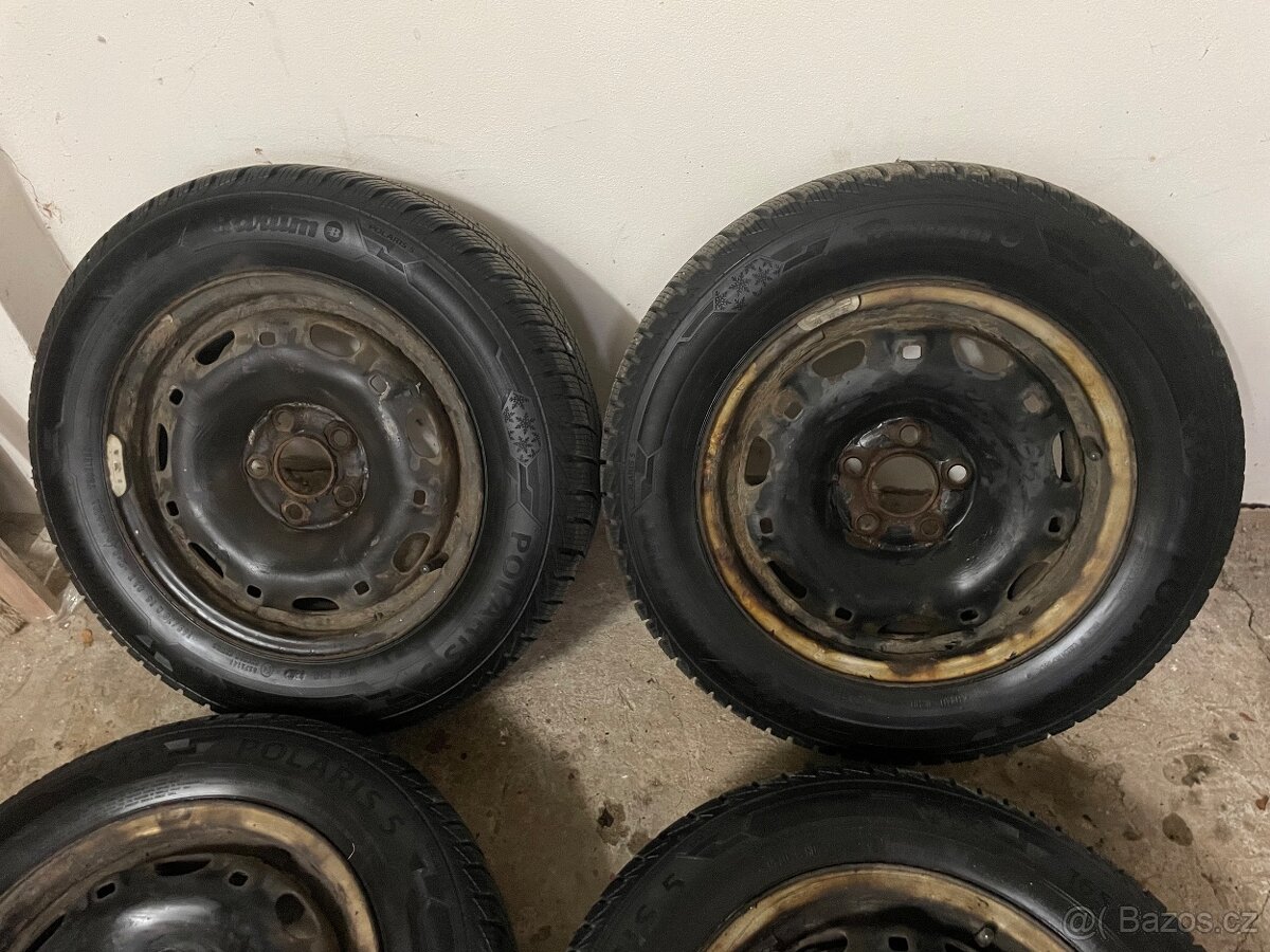 Disky Fabia 5x100 R14 zimní pneu 2022 (cena za sadu) - 3